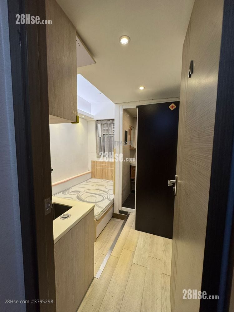 弥敦道大楼 租盘 开放式间隔 , 1 浴室 120 平方尺