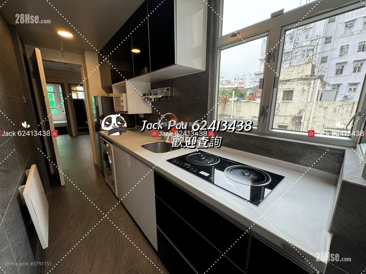 广胜大厦 租盘 1 房 , 1 浴室 375 平方尺