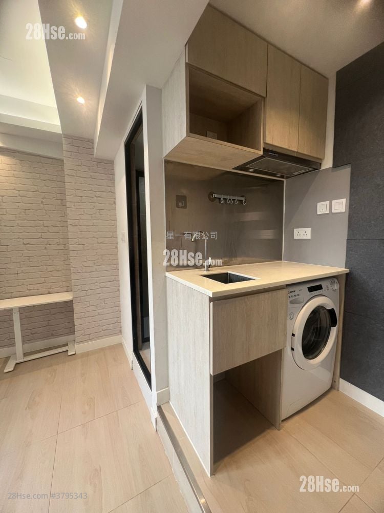 平安大楼 租盘 开放式间隔 , 1 浴室 160 平方尺