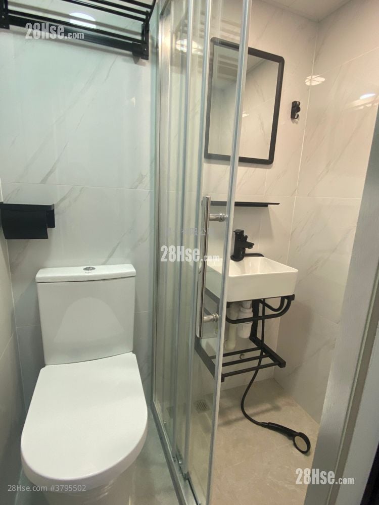 鸿福大楼 租盘 开放式间隔 , 1 浴室 140 平方尺