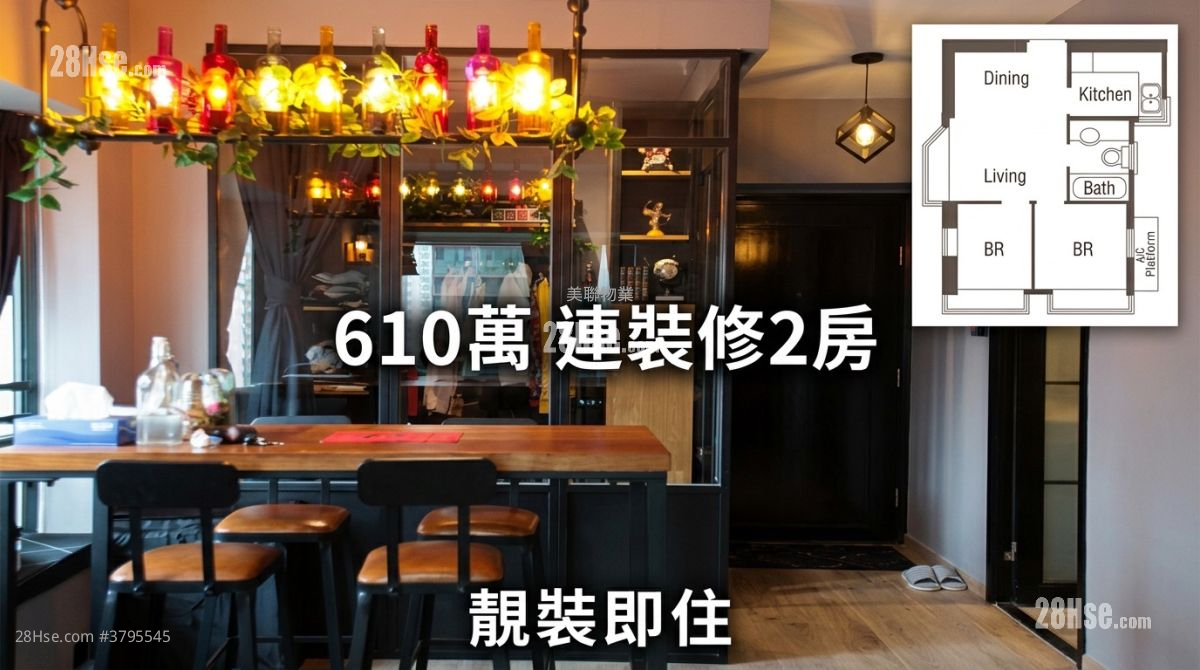 The Metro City Sell 2 Bedrooms 363 ft²