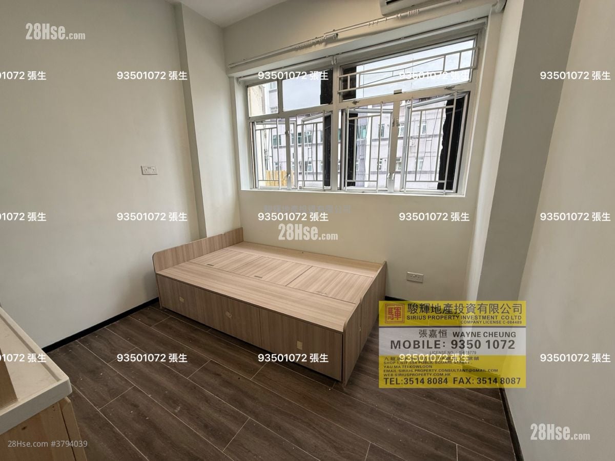 曾榕大厦 租盘 开放式间隔 , 1 浴室 160 平方尺