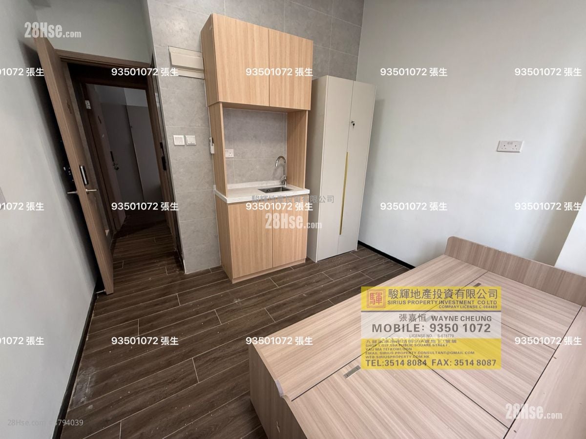 曾榕大厦 租盘 开放式间隔 , 1 浴室 160 平方尺