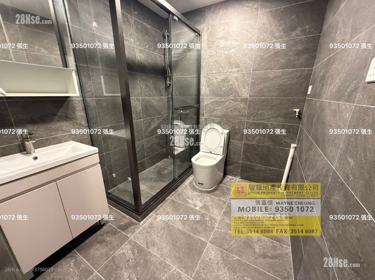 曾榕大厦 租盘 开放式间隔 , 1 浴室 160 平方尺