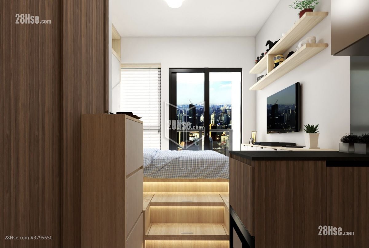 Sereno Verde Rental Studio , 1 Bathroom 195 ft²