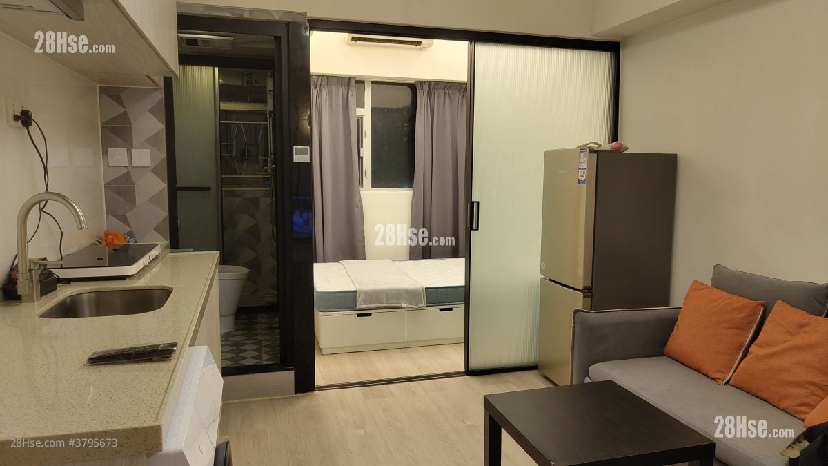 华源大厦 租盘 1 房 , 1 浴室 260 平方尺