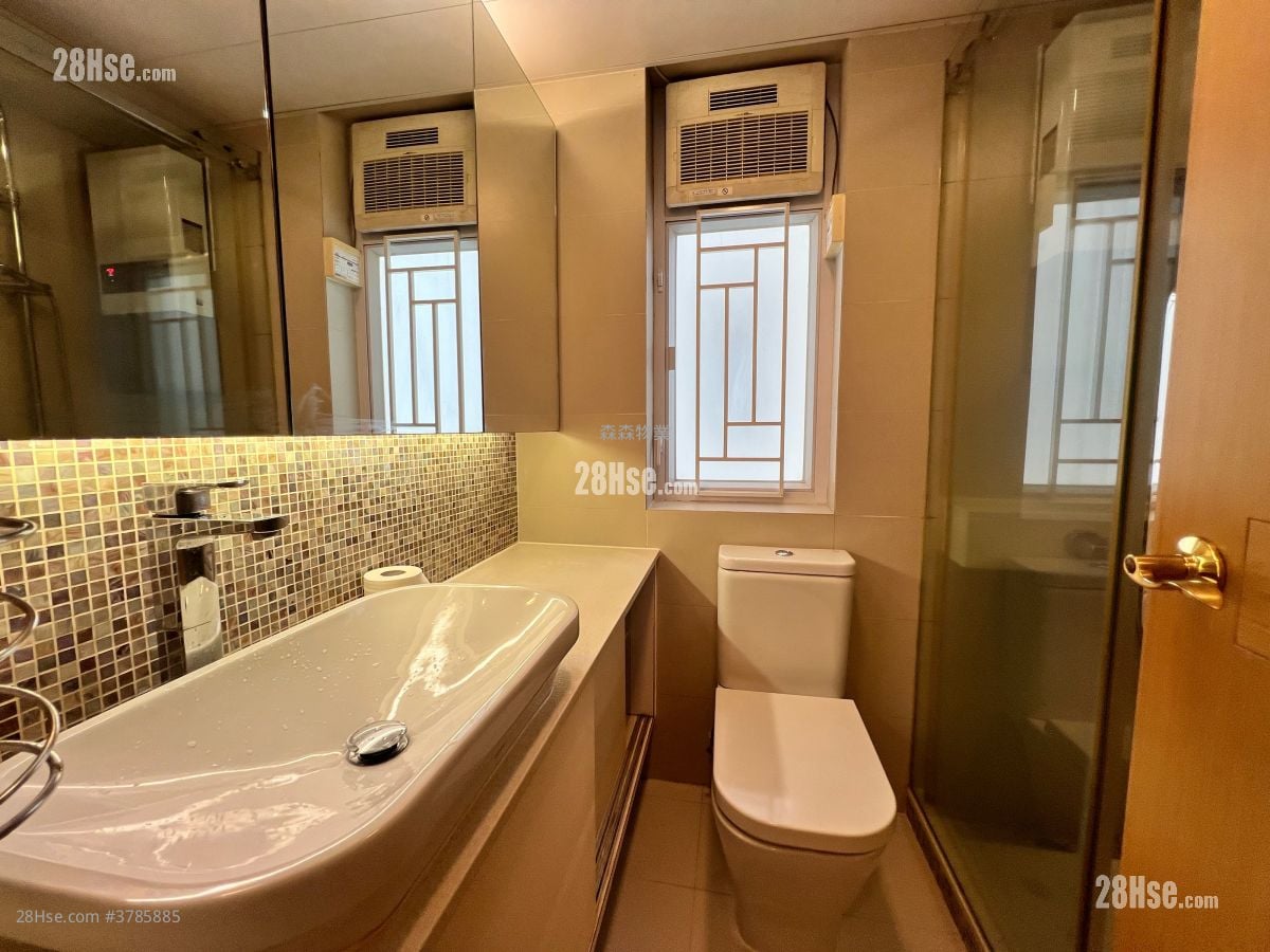 Nan Fung Sun Chuen Rental 2 Bedrooms , 1 Bathroom 391 ft²