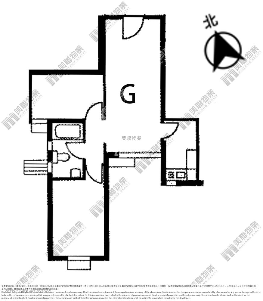 富宁花园 售盘 2 房 , 1 浴室 495 平方尺