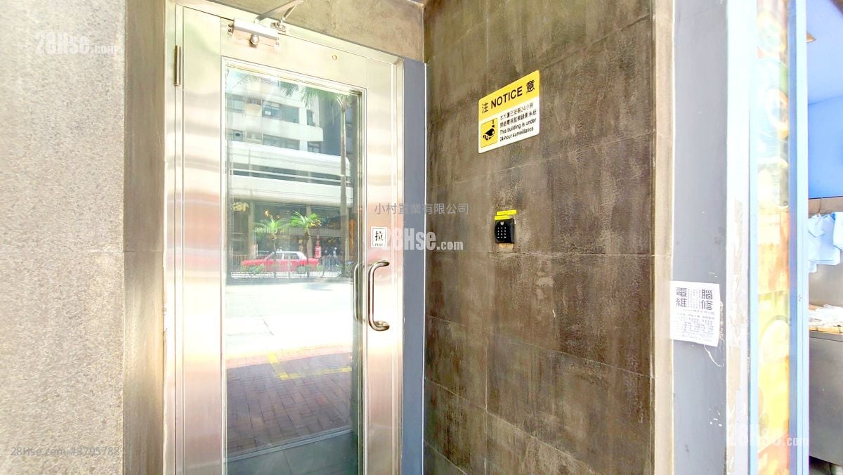 main door: Woon Yin Building Rental Studio , 1 Bathroom 150 ft²