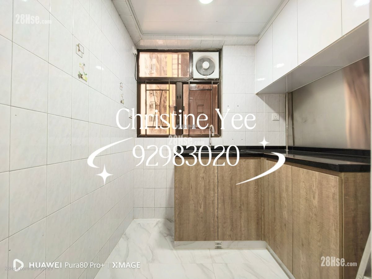 置安大厦 租盘 2 房 , 1 浴室 465 平方尺