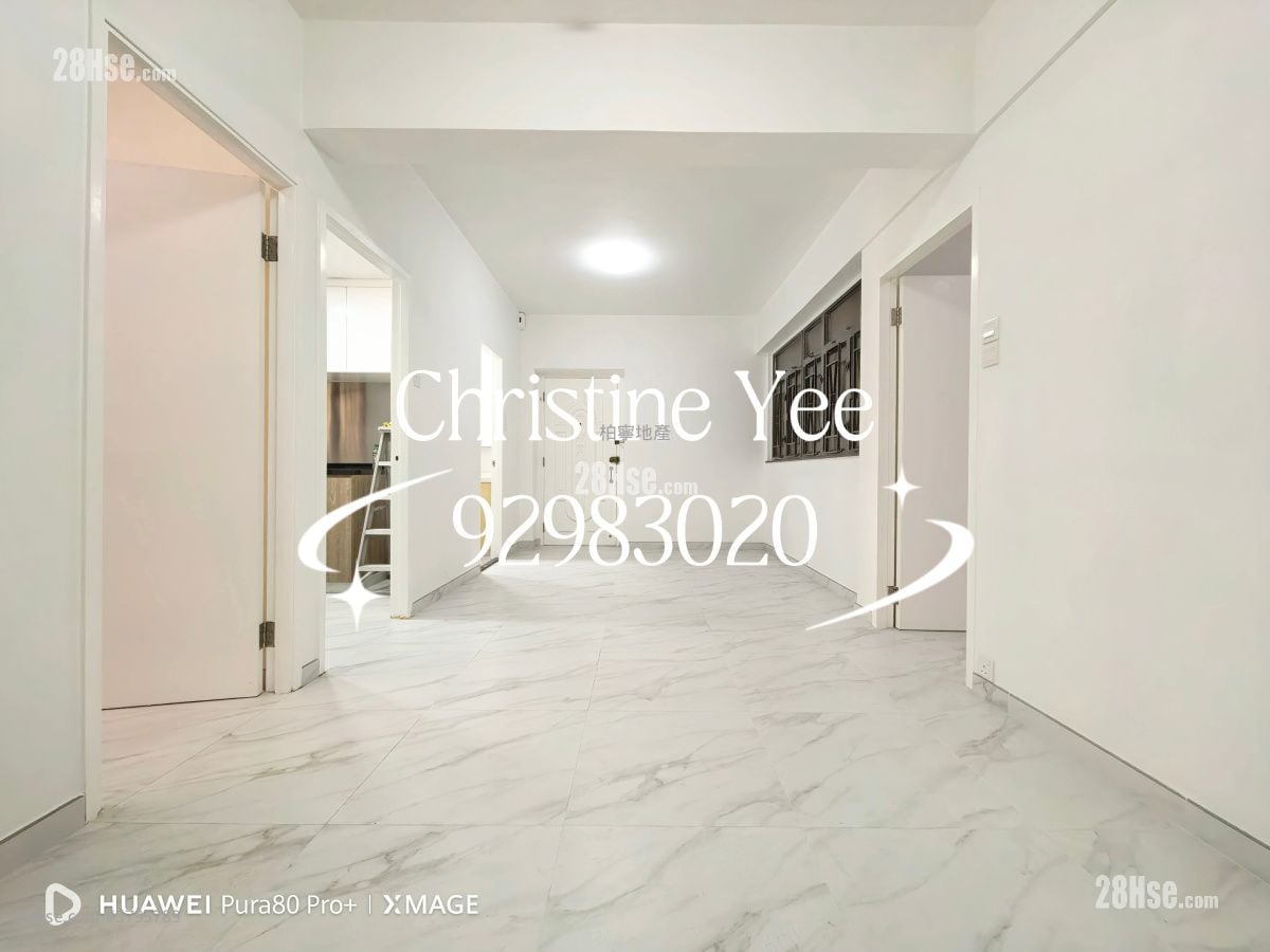 置安大厦 租盘 2 房 , 1 浴室 465 平方尺