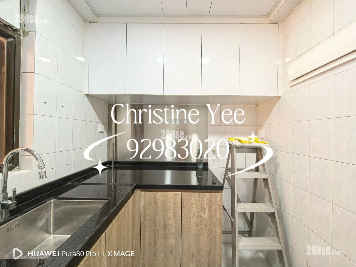 置安大厦 租盘 2 房 , 1 浴室 465 平方尺