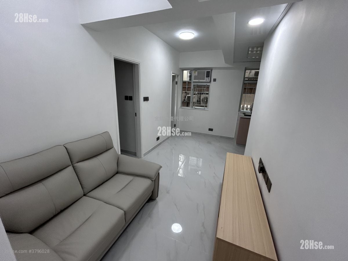 公园大厦 租盘 2 房 , 1 浴室 327 平方尺