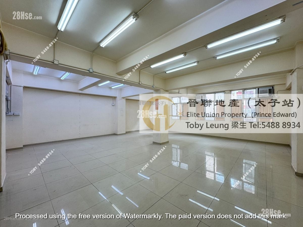 寬成樓 租盤 開放式間隔 , 1 廁所 1,009 平方呎