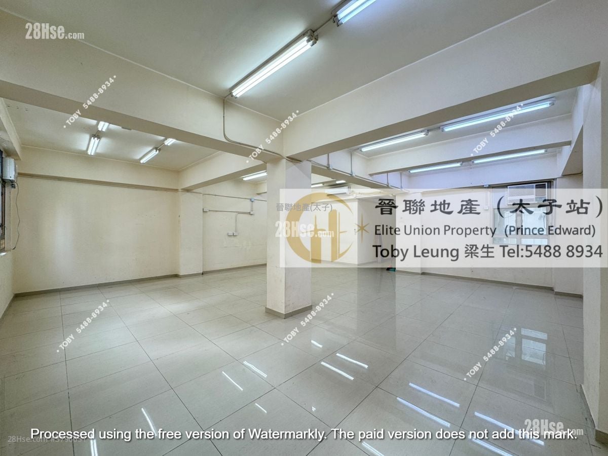 寬成樓 租盤 開放式間隔 , 1 廁所 1,009 平方呎