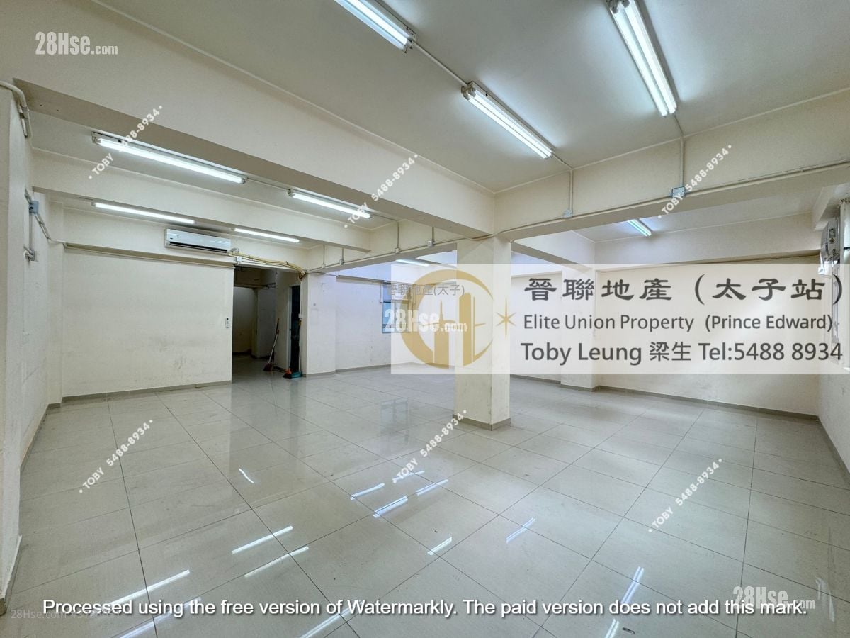 寬成樓 租盤 開放式間隔 , 1 廁所 1,009 平方呎