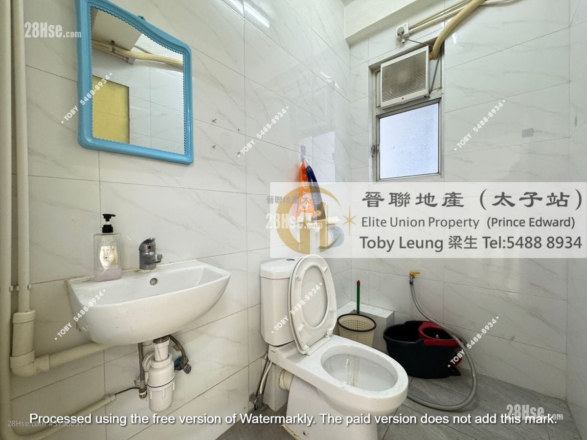 寬成樓 租盤 開放式間隔 , 1 廁所 1,009 平方呎