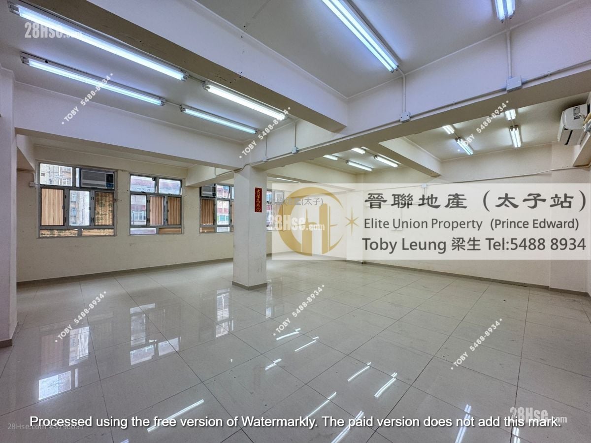 寬成樓 租盤 開放式間隔 , 1 廁所 1,009 平方呎