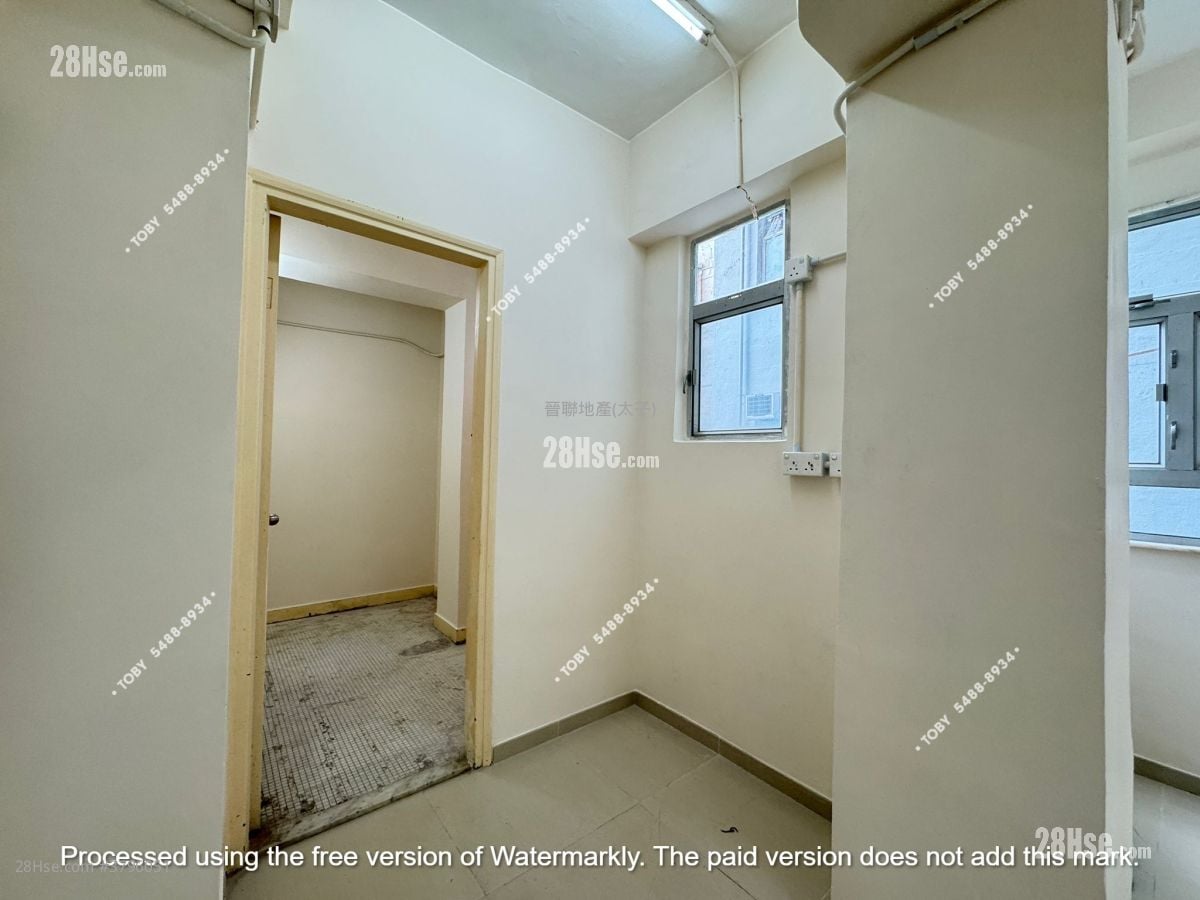 寬成樓 租盤 開放式間隔 , 1 廁所 1,009 平方呎