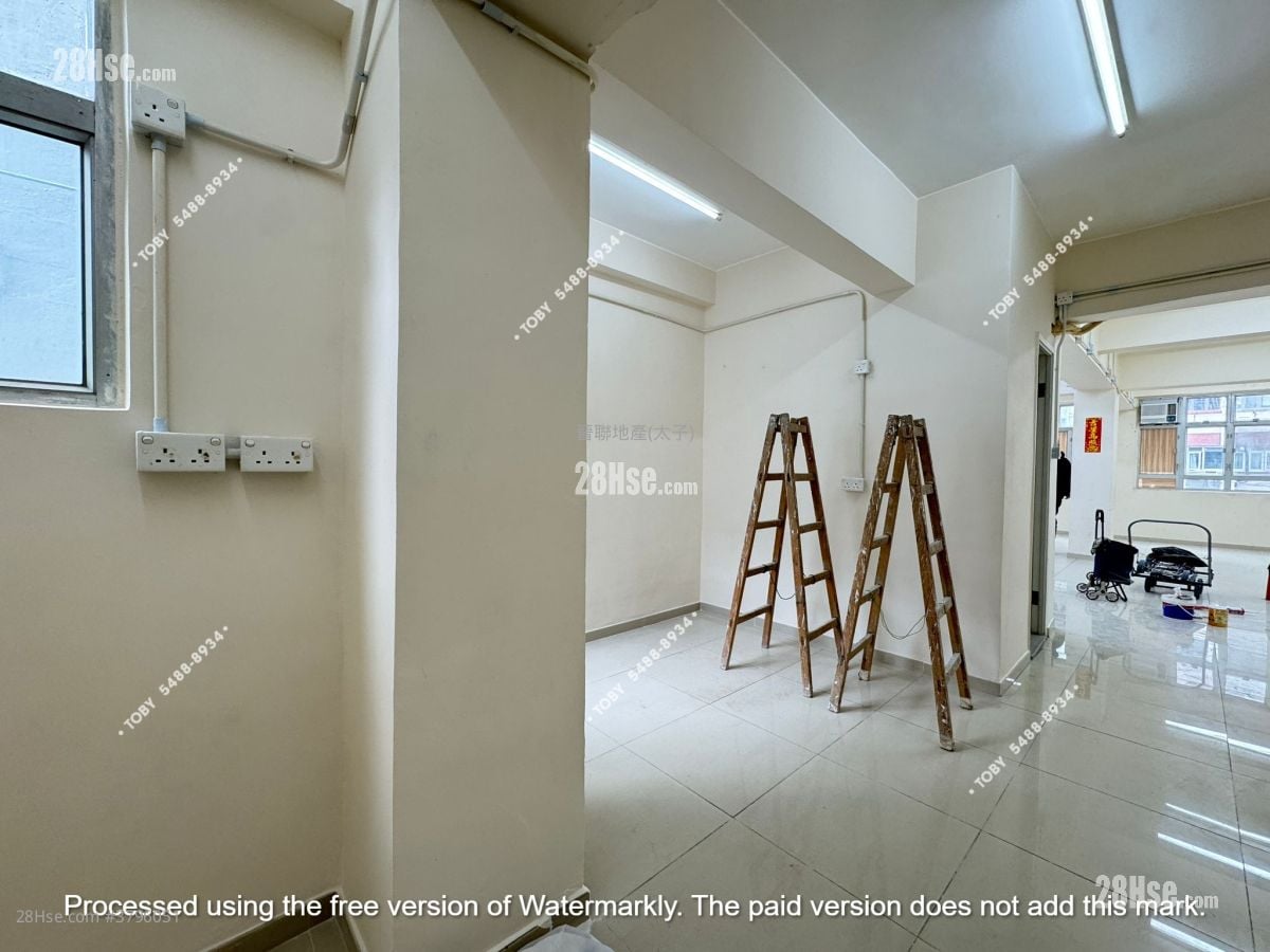 寬成樓 租盤 開放式間隔 , 1 廁所 1,009 平方呎