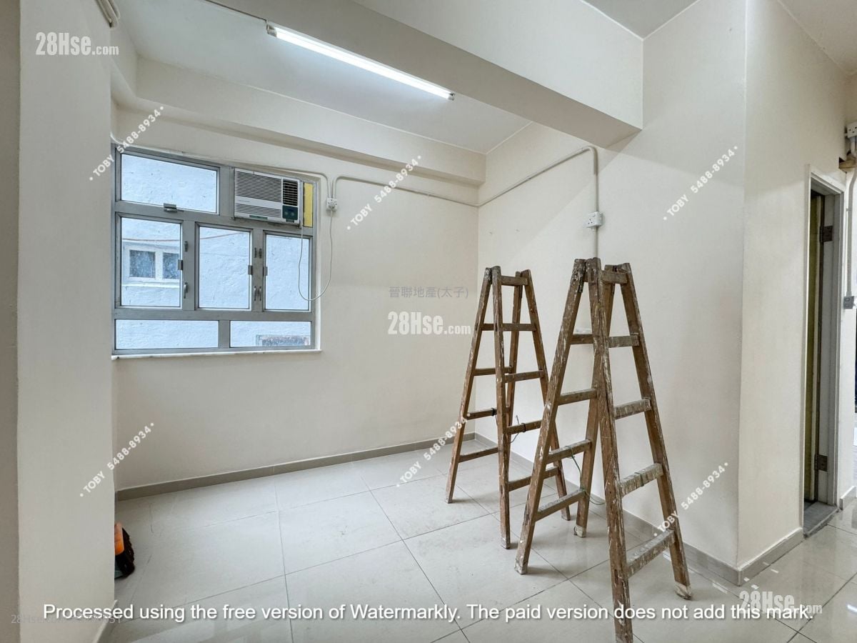 寬成樓 租盤 開放式間隔 , 1 廁所 1,009 平方呎