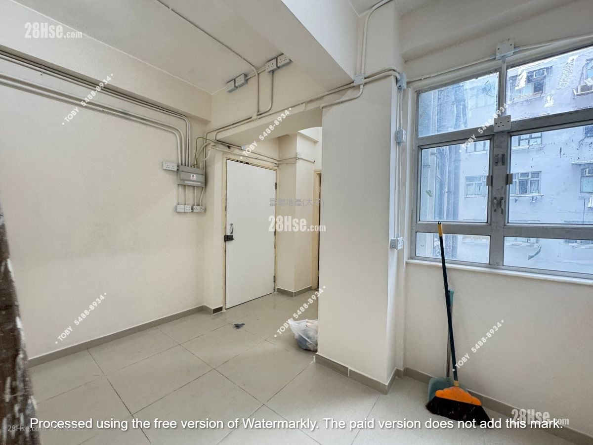 寬成樓 租盤 開放式間隔 , 1 廁所 1,009 平方呎