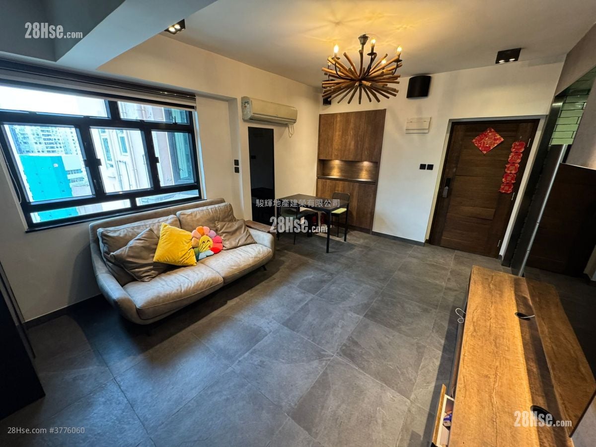 金富大厦 售盘 1 房 , 1 浴室 466 平方尺