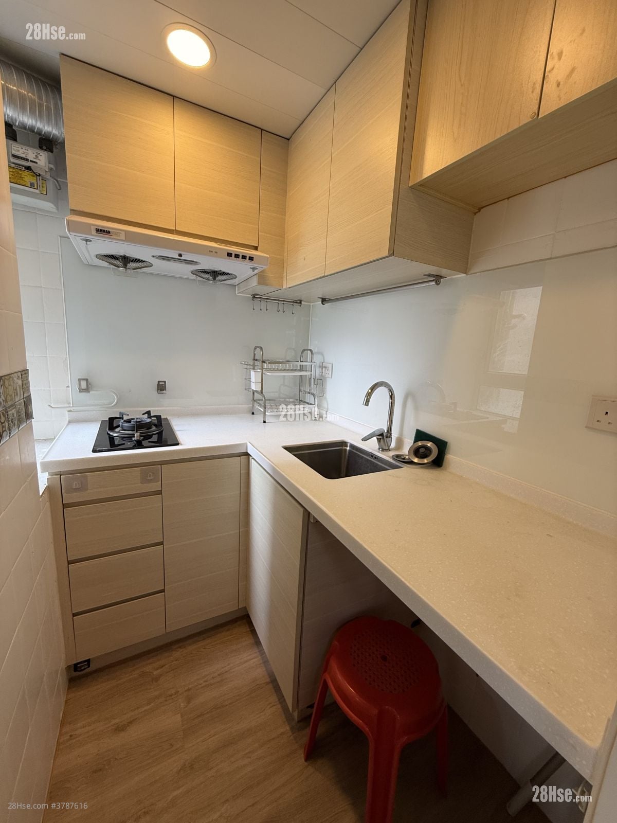 Garden Rivera Rental Studio , 1 Bathroom 269 ft²