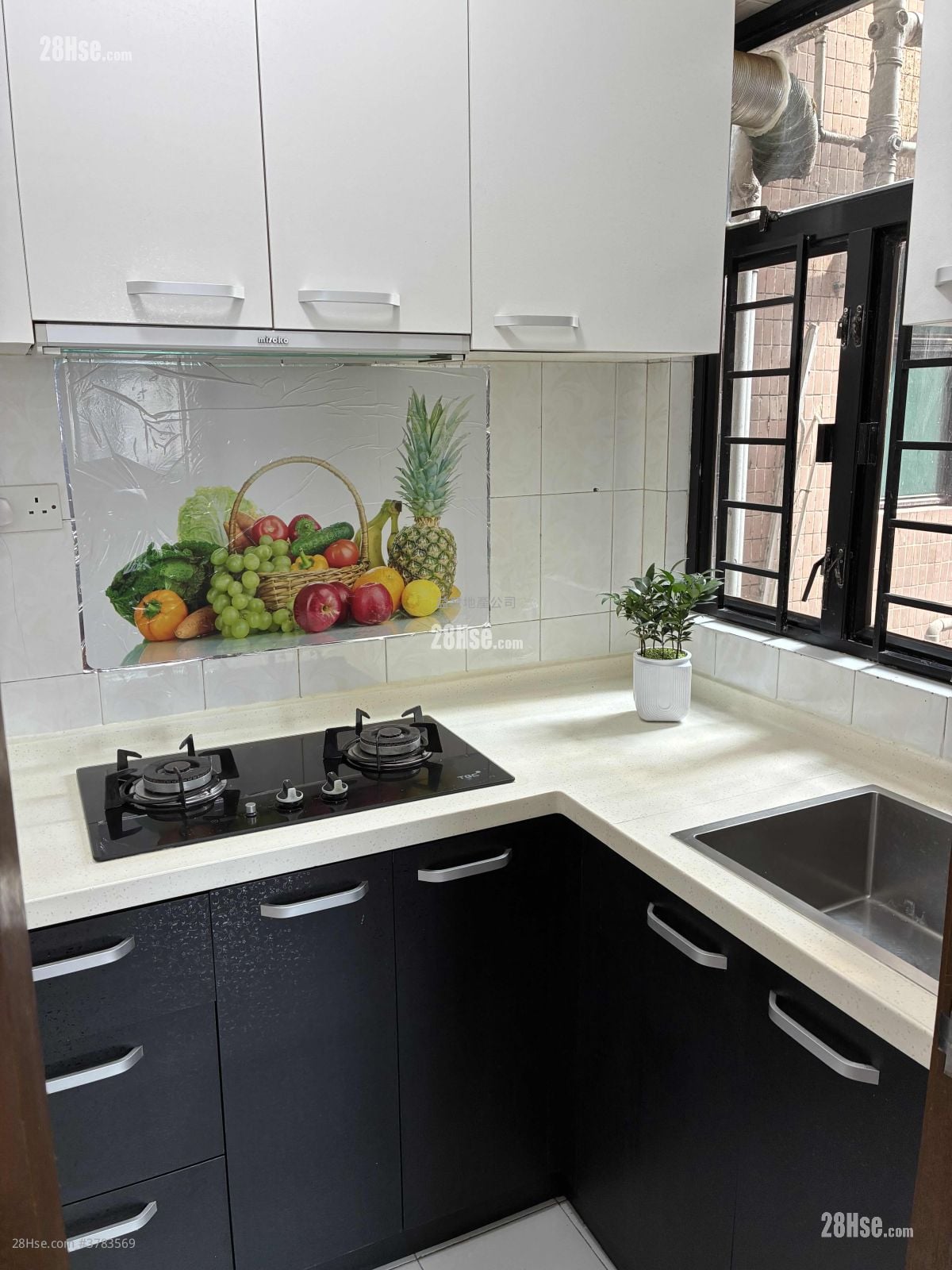 康德阁 租盘 2 房 , 1 浴室 433 平方尺