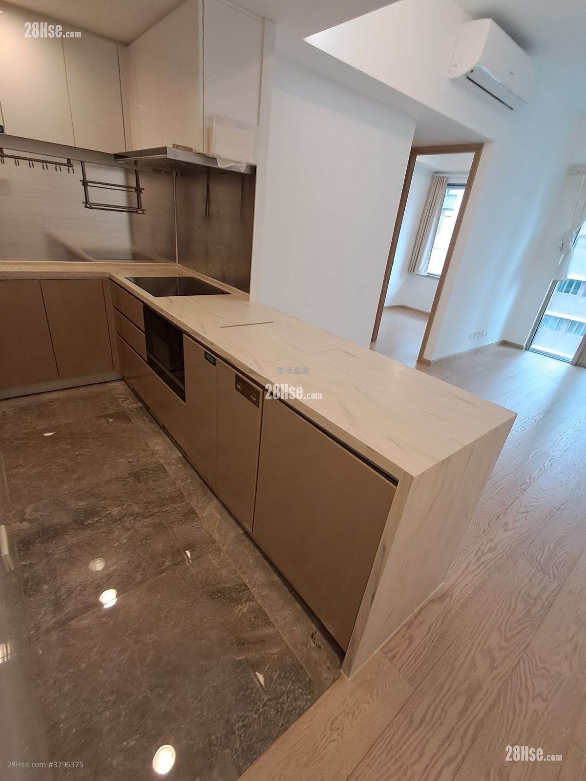 爱海颂 租盘 2 房 , 1 浴室 488 平方尺