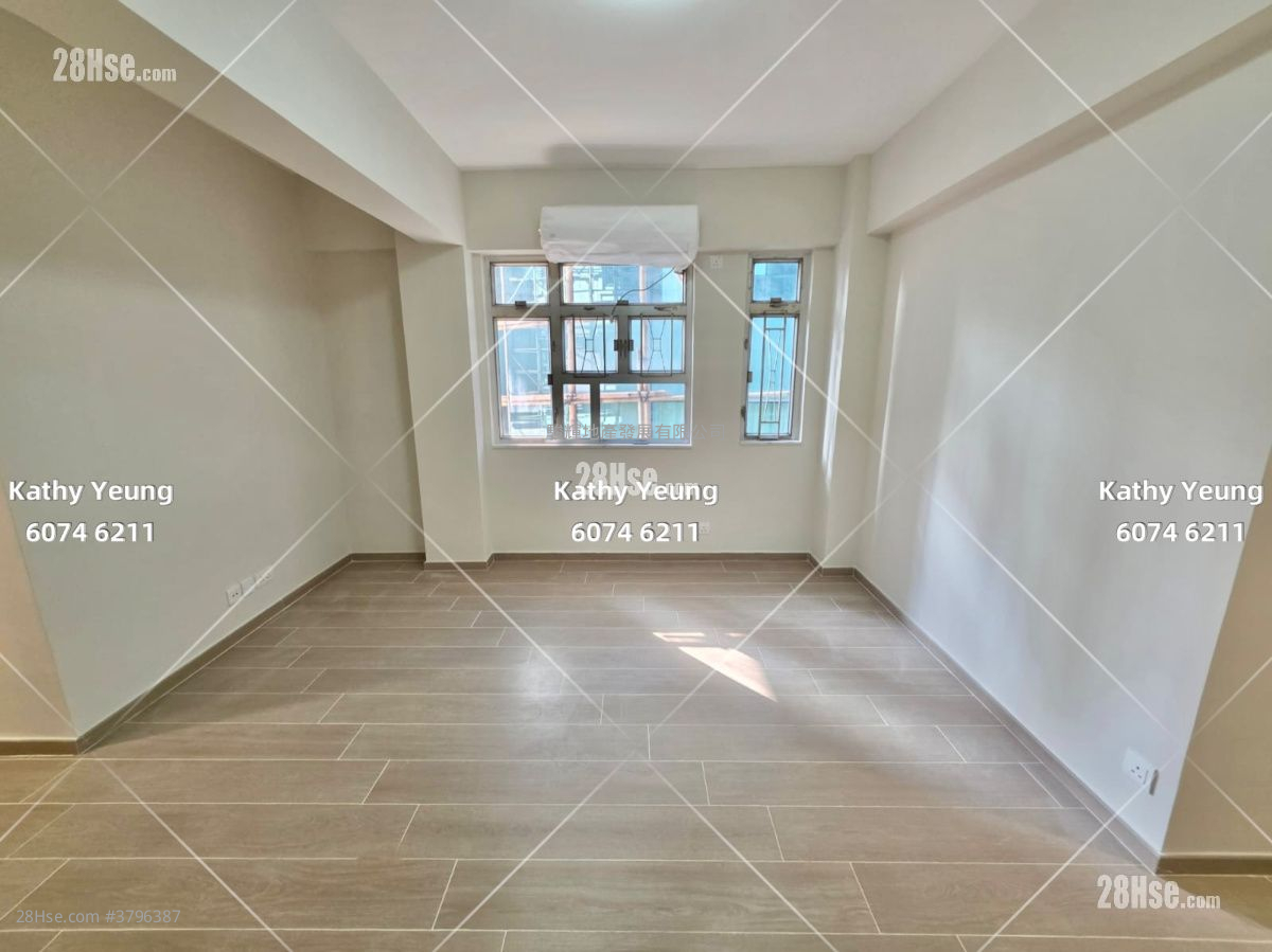 耀基大楼 租盘 3 房 , 2 浴室 664 平方尺