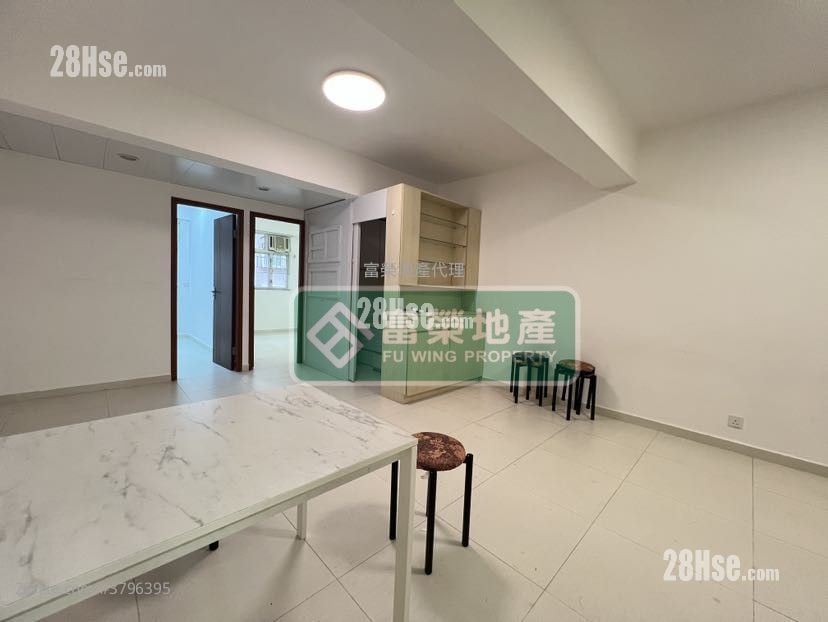 恒安大楼 租盘 3 房 , 1 浴室 600 平方尺