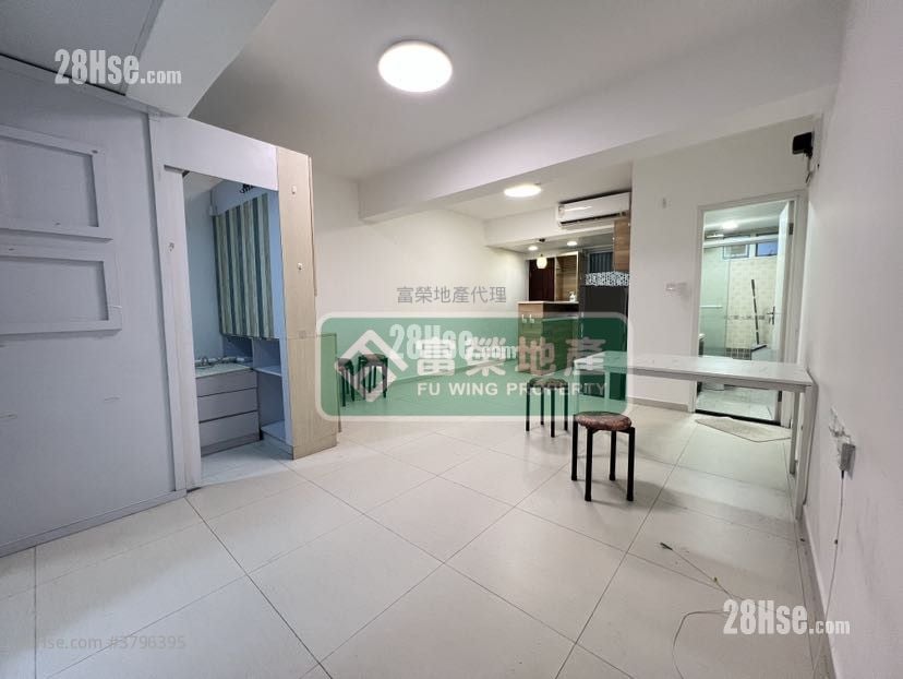 恒安大楼 租盘 3 房 , 1 浴室 600 平方尺