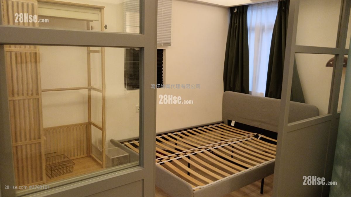 祺安大厦 租盘 1 房 , 1 浴室 273 平方尺