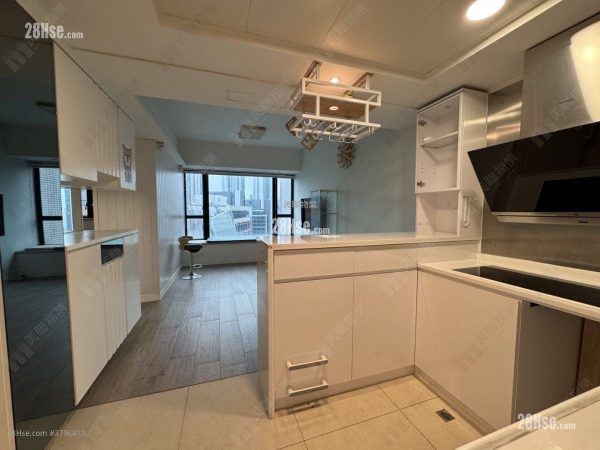 爵悦庭 售盘 1 房 , 1 浴室 450 平方尺