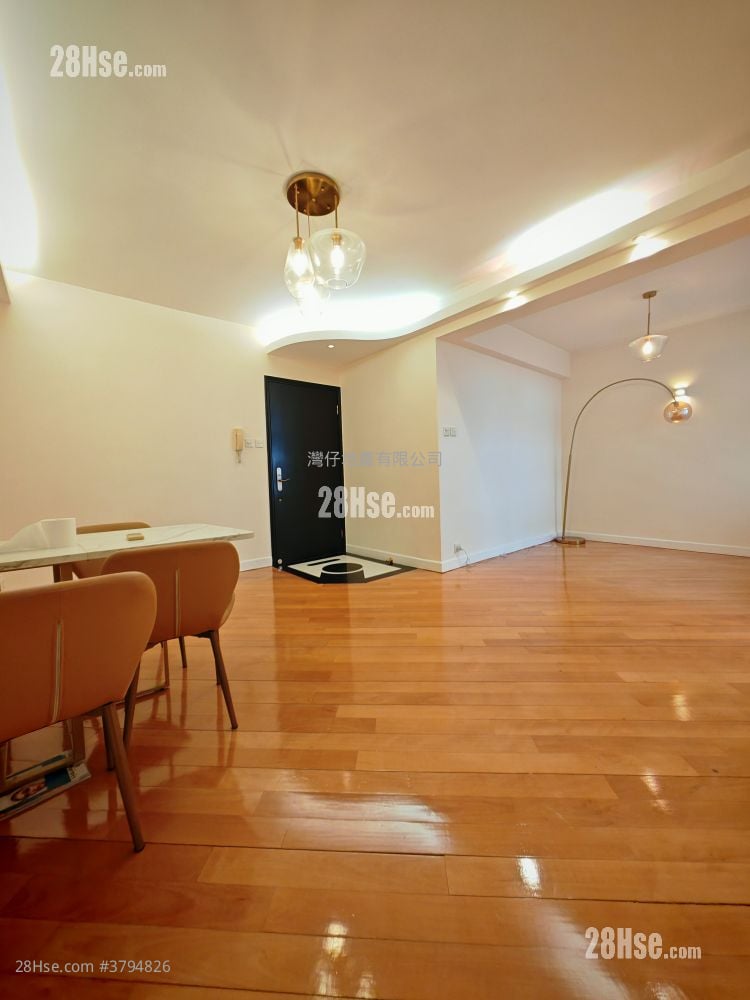 伊利莎伯大厦 租盘 2 房 , 1 浴室 540 平方尺