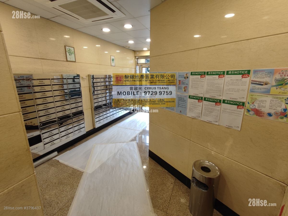 鸿都大厦 租盘 2 房 , 1 浴室 318 平方尺