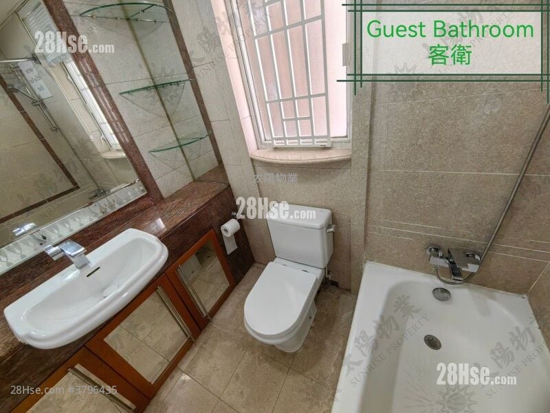 海逸豪园 租盘 3 房 857 平方尺