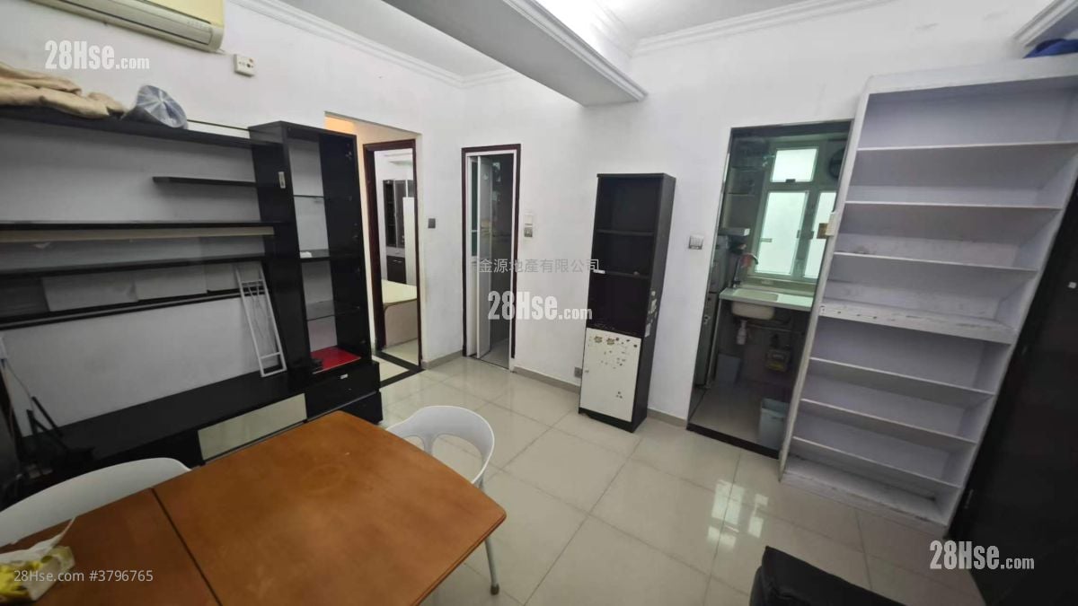 大华大厦 租盘 4 房 , 1 浴室 465 平方尺