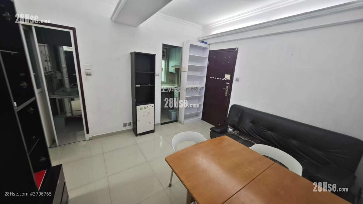 大华大厦 租盘 4 房 , 1 浴室 465 平方尺