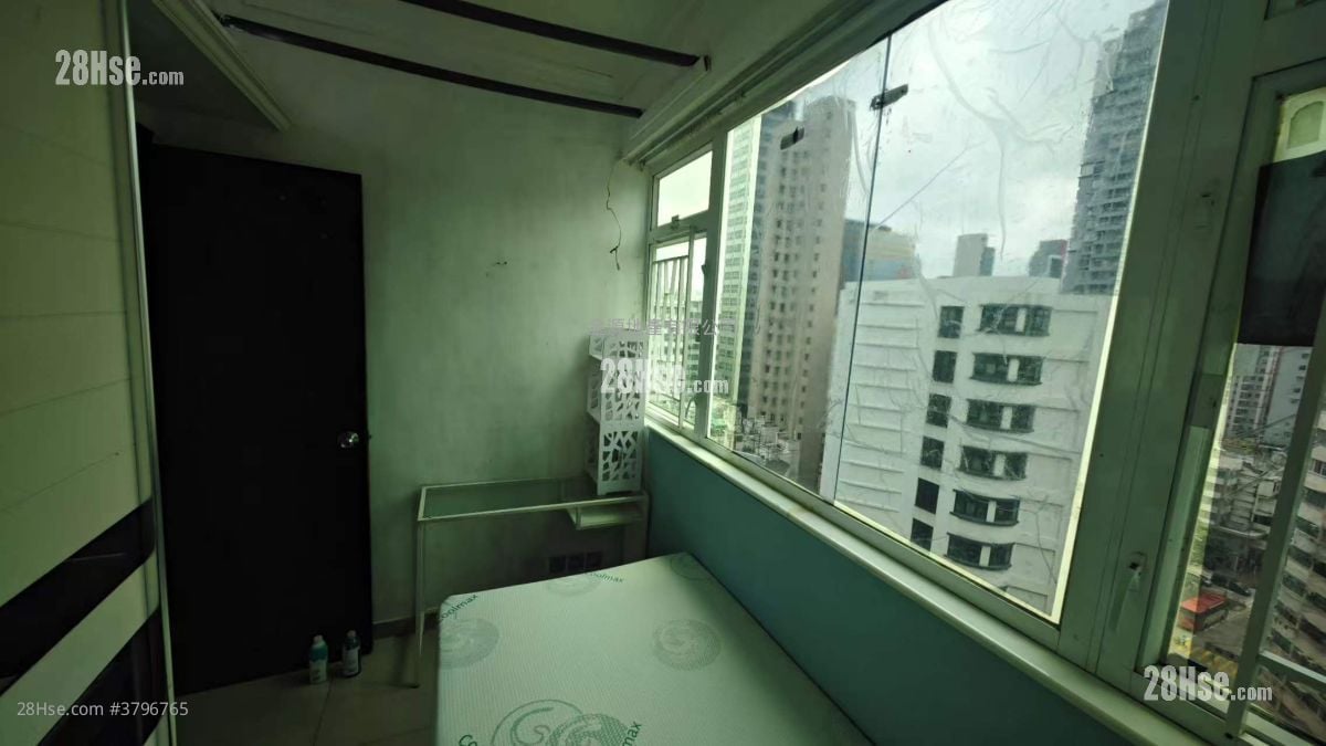 大华大厦 租盘 4 房 , 1 浴室 465 平方尺