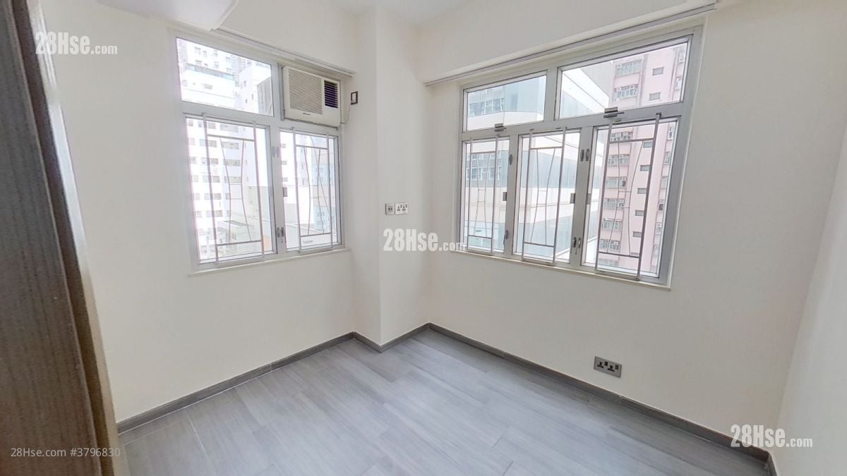 南海大廈 租盤 2 房 , 1 浴室 429 平方呎