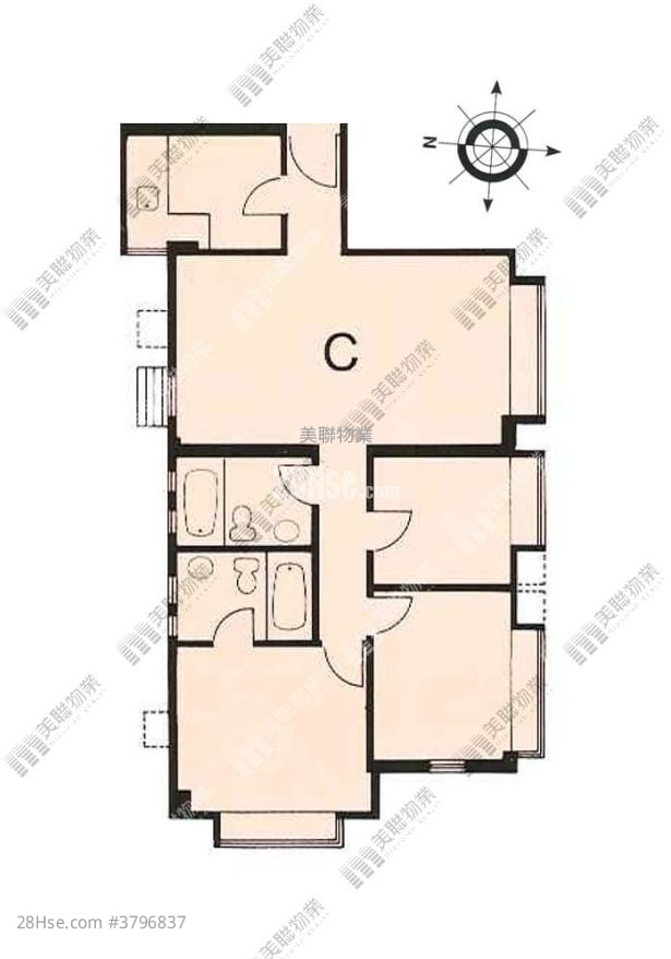 冠峰园 售盘 720 平方尺