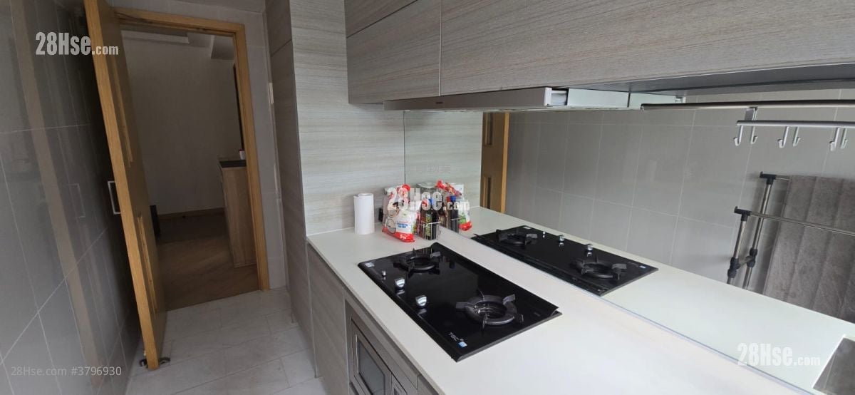 升荟 租盘 2 房 , 1 浴室 671 平方尺