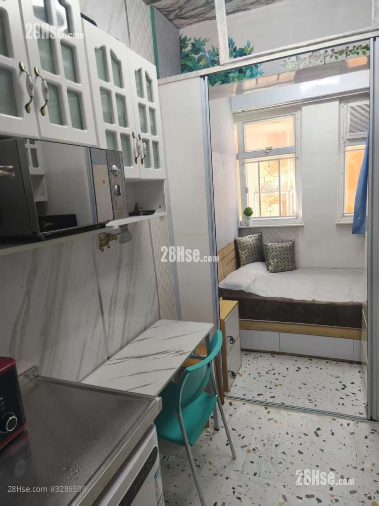 宝力大厦 租盘 开放式间隔 , 1 浴室 120 平方尺