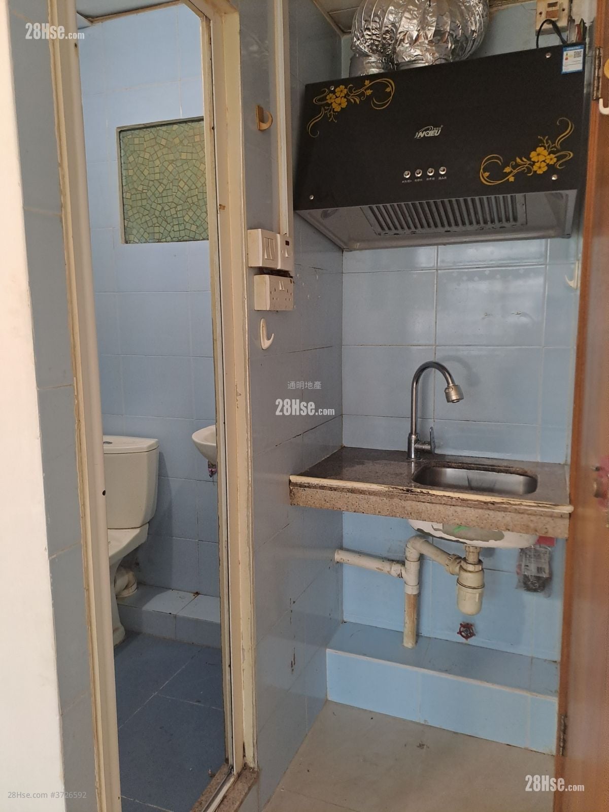 瑞宁楼 租盘 开放式间隔 , 1 浴室 130 平方尺