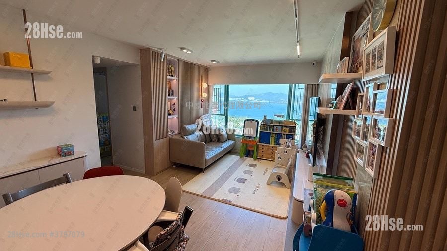 翠拥华庭 租盘 3 房 , 2 浴室 844 平方尺