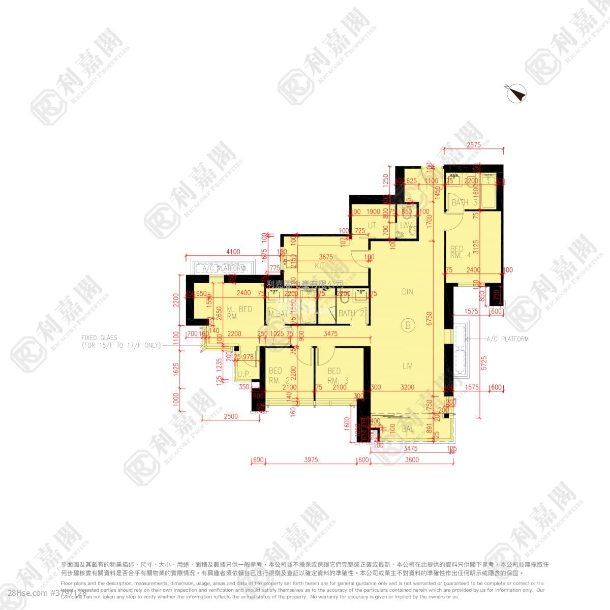Lp6 Sell 4 Bedrooms , 4 Bathrooms 1,086 ft²