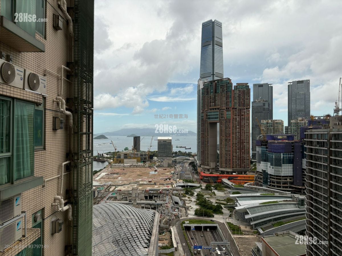 港景峰 租盘 2 房 , 1 浴室 487 平方尺