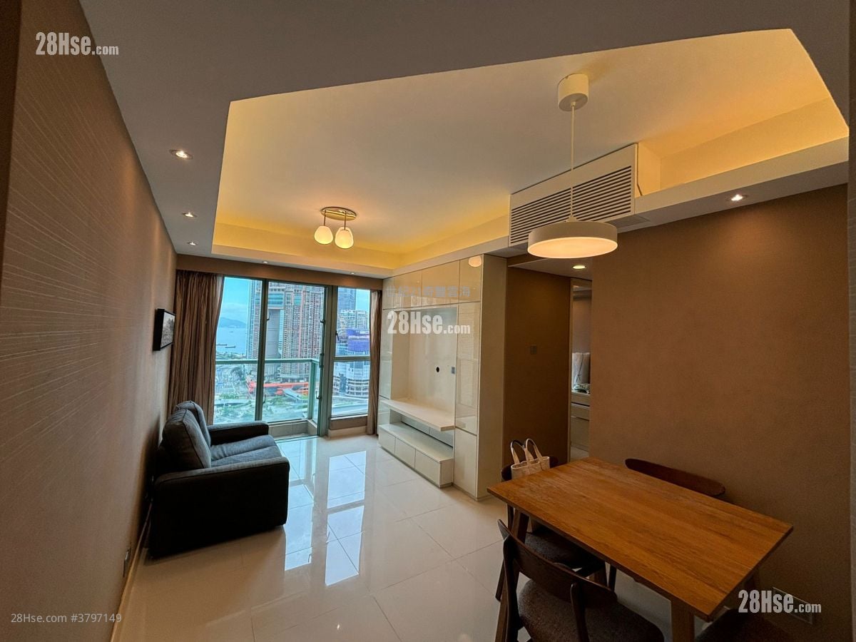 港景峰 租盘 2 房 , 1 浴室 487 平方尺